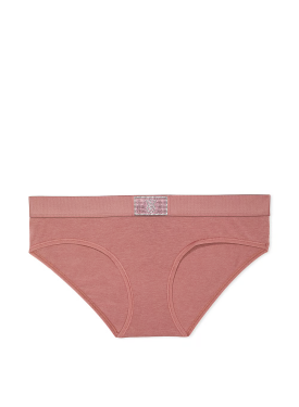 Трусики Logo Cotton Shine Patch Hiphugger Panty Vintage Rose