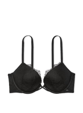 Бюстгальтер Bombshell Add-2-Cups Rose Lace Push-Up Bra Black