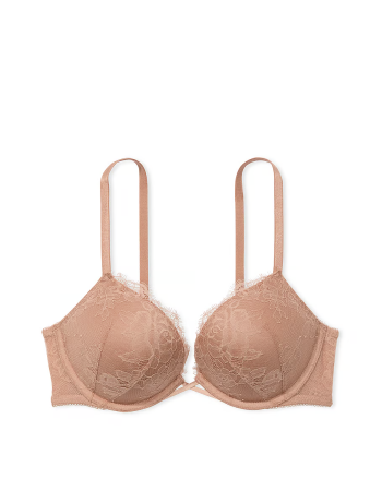 Бюстгальтер Bombshell Add-2-Cups Rose Lace Push-Up Bra Praline