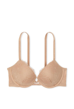 Бюстгальтер Rose Lace Push-Up Bra Praline