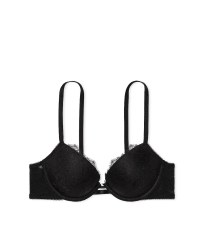 Бюстгальтер Rose Lace Push-Up Bra Black