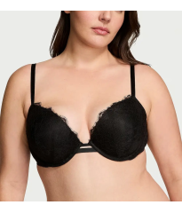 Комплект білизни Rose Lace Push-Up Bra Set Black