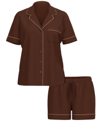 Піжама Modal Soft Short Pajama Set Ganache