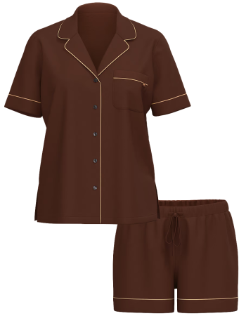 Піжама Modal Soft Short Pajama Set Ganache