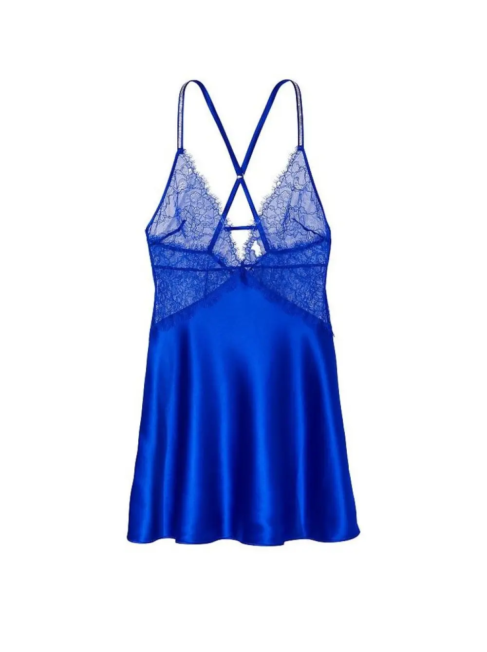 Пеньюар Victoria's Secret Shine Strap Satin Lace Slip Dress