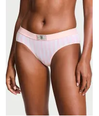 Трусики Logo Cotton Shine Patch Hiphugger Panty Iconic Pink Stripes купить  оригинал в Киеве, цена в Украине — SecretAngeL❤️