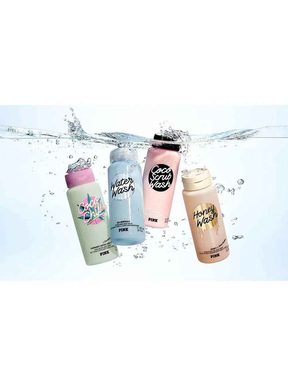 Гель для душа Coco Scrub Wash PINK Victoria's Secret​ купить