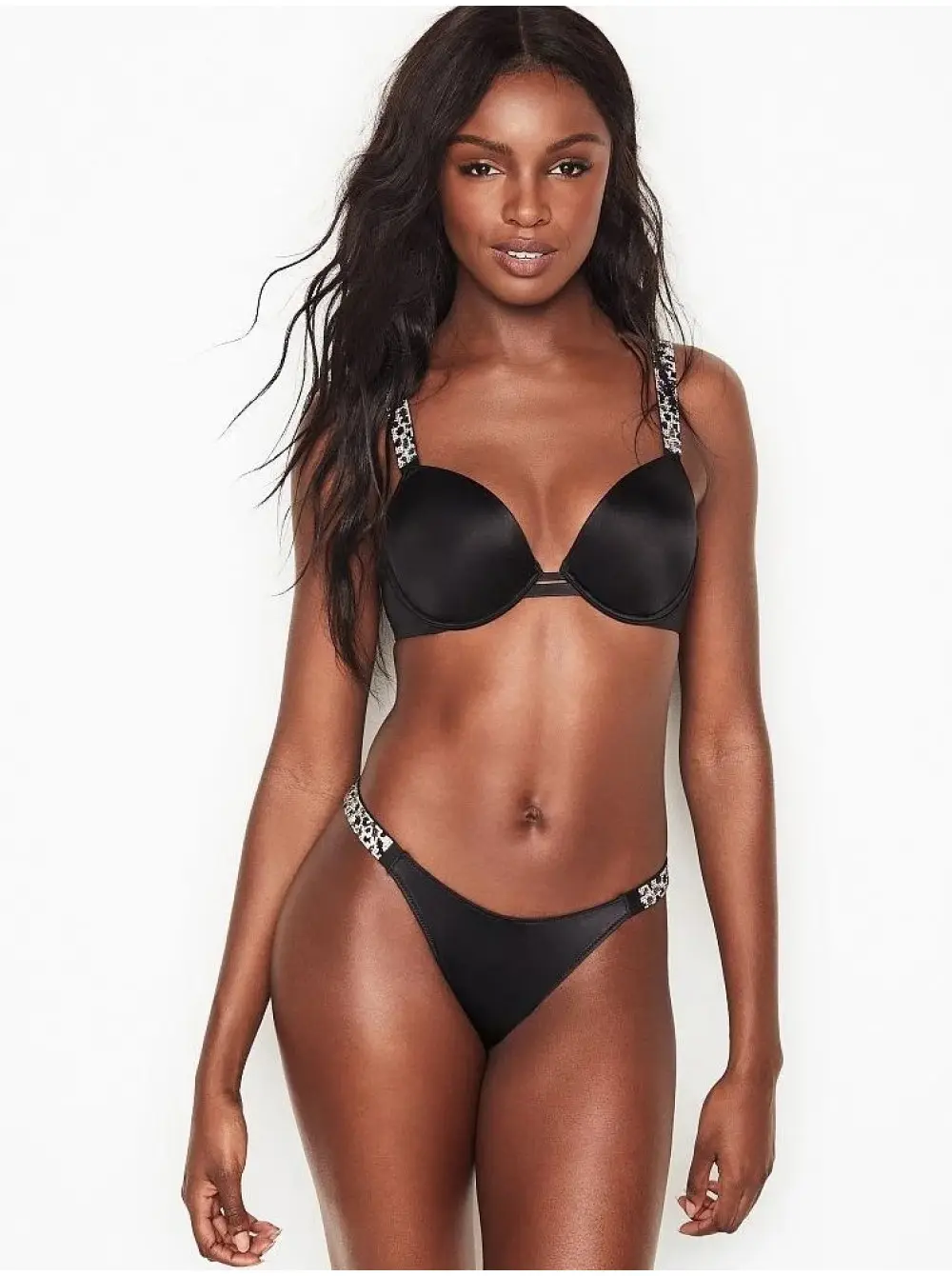 Комплект белья Victoria's Secret Very Sexy Rhinestone Shine Strap