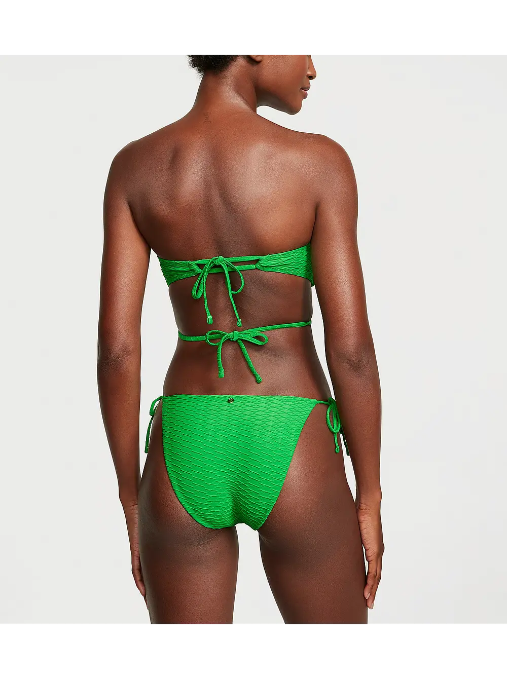 Mix Match Multiway Halter Bikini Top Cheeky Bikini Bottom Jade Green SecretAngeL