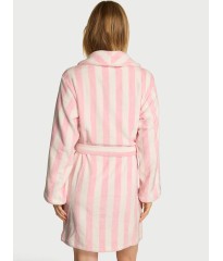 Плюшевий халат Short Cozy Robe Iconic Stripe