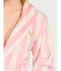 Плюшевий халат Short Cozy Robe Iconic Stripe