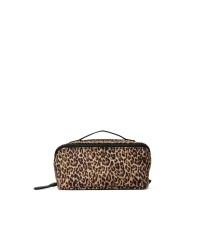 Косметичка Victoria's Secret 3-Piece Expandable Travel Makeup Bag Leopard