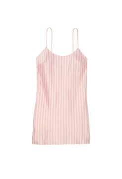 Сатиновый пеньюар Victoria's Secret Satin Slip Heritage Stripe