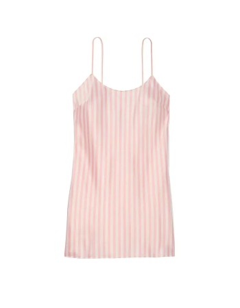 Сатиновий пеньюар Victoria's Secret Satin Slip Heritage Stripe