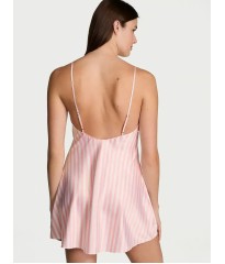 Сатиновий пеньюар Victoria's Secret Satin Slip Heritage Stripe