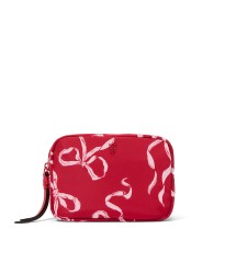 Косметичка Victoria's Secret Lipstick Red Bows Travel Makeup Bag