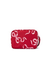 Косметичка Victoria's Secret Lipstick Red Bows Travel Makeup Bag