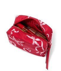 Косметичка Victoria's Secret Lipstick Red Bows Travel Makeup Bag