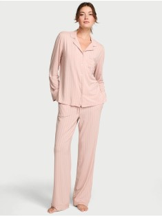 Пижама Ultra-Fine Modal Long Pajama Set Bare All