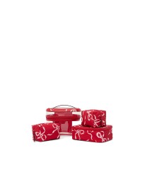 4 в 1 набір косметичок Lipstick Red Bows 4In1 MakeUp Bag 