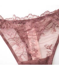 Трусики Victoria's Secret Very Sexy Sunset Ombre Shine Strap Lace Thong Panty