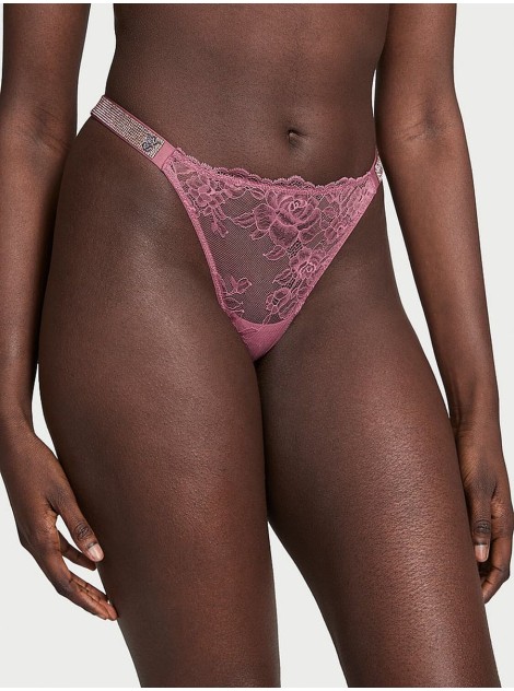 Трусики Victoria's Secret Very Sexy Sunset Ombre Shine Strap Lace Thong Panty