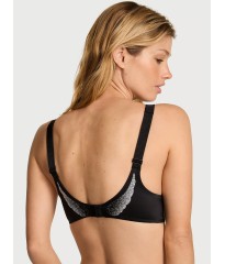 Комплект білизни Victoria's Secret Black Angel Shine Strap Push-Up Bra Set
