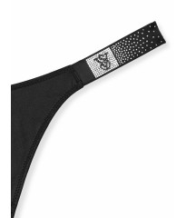 Комплект білизни Victoria's Secret Black Angel Shine Strap Push-Up Bra Set