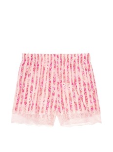 Шорты VS Cotton Short Pink & Flower print