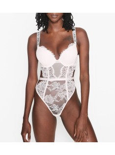 Боді Victoria's Secret VERY SEXY Bombshell push-up coconut white