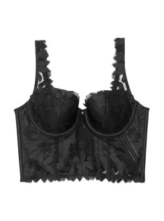 Комплект Victoria's Secret Luxe Lingerie Unlined Floral Embroidered