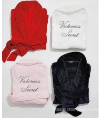 Халат Victoria’s Secret Logo Short Cozy Robe Bright Cherry