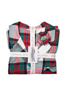 Пижама Victoria’s Secret Flannel Long PJ Set Print