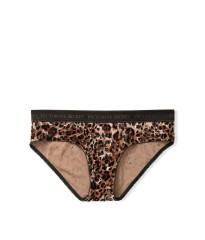Трусики VICTORIA'S SECRET Logo Cotton Hiphugger Panty Spotted Leopard