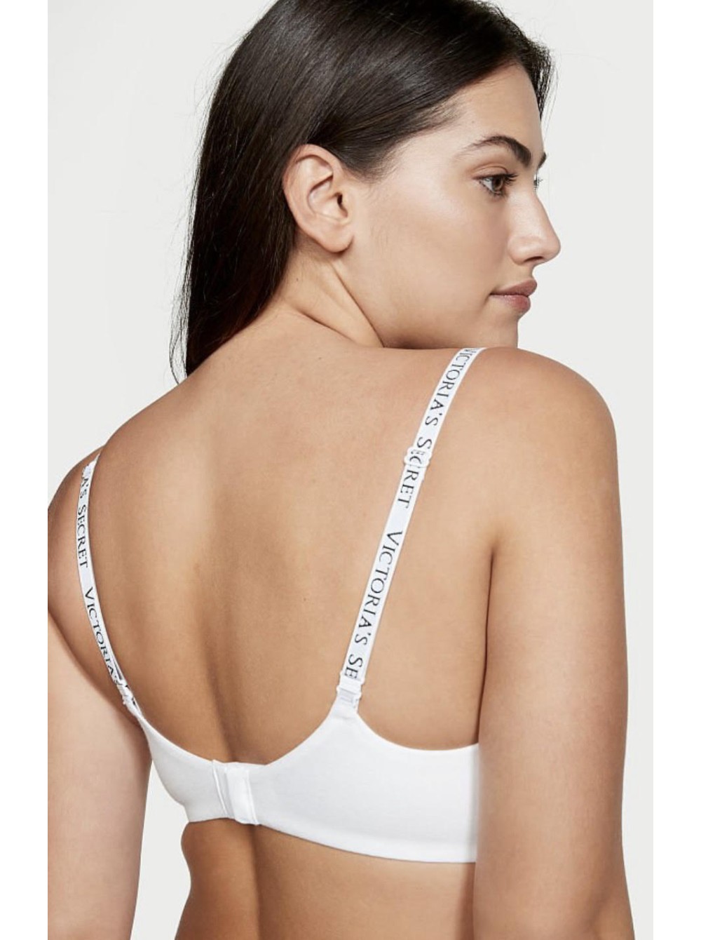 Купить Victoria's Secret Solid White 38DD T-Shirt Lightly Lined Wireless Bra  VS!!, цена 3 090 руб — (126010476625)