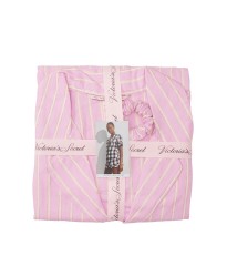 Рожева піжама Victoria's Secret Flannel Shimmer Short Pj Set