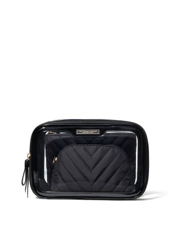 Косметичка 3в1 Victoria's Secret Beauty Bag Black Lily