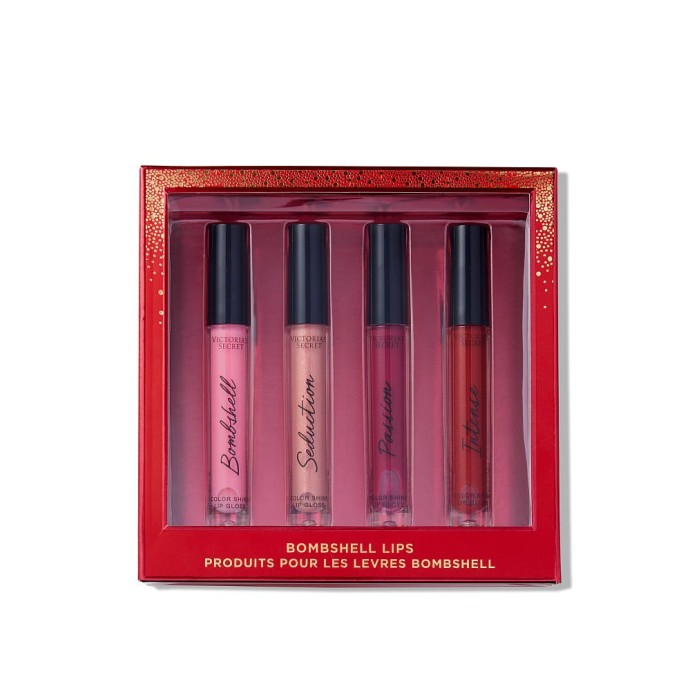 Подарочный набор блесков Victoria’s Secret Bombshell lips gift set