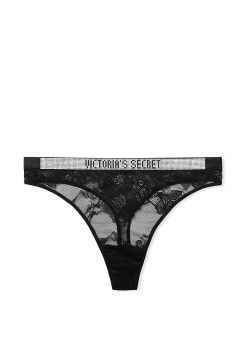 Трусики Стрінги Shine Strap Lace High-Leg Thong Panty