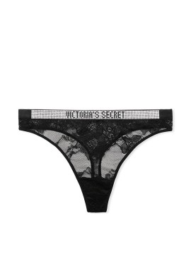 Трусики Стринги Shine Strap Lace High-Leg Thong Panty