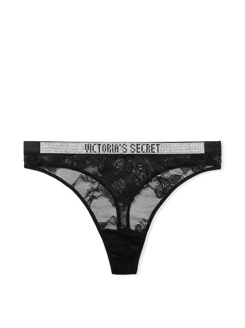 Трусики Стринги Shine Strap Lace High-Leg Thong Panty