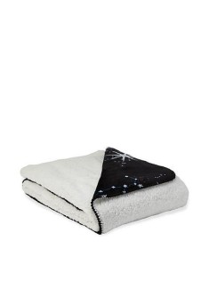 Плед Victoria’s Secret Plush Fleece Blanket принт звезды