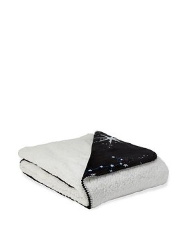 Плед Victoria's Secret Plush Fleece Blanket принт зірки
