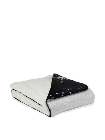 Плед Victoria's Secret Plush Fleece Blanket принт зірки