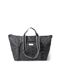 Пляжная сумка Виктория Сикрет Black Packable Tote