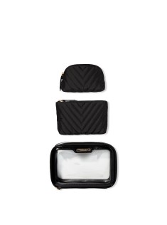 Косметичка 3в1 Victoria’s Secret Beauty Bag Black Lily