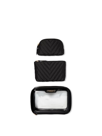 Косметичка 3в1 Victoria's Secret Beauty Bag Black Lily