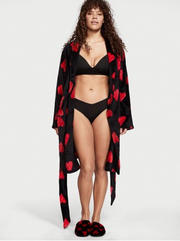 Домашние тапочки Victoria's Secret Red Hearts Slippers