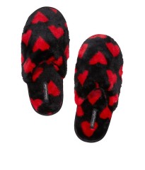 Домашние тапочки Victoria's Secret Red Hearts Slippers