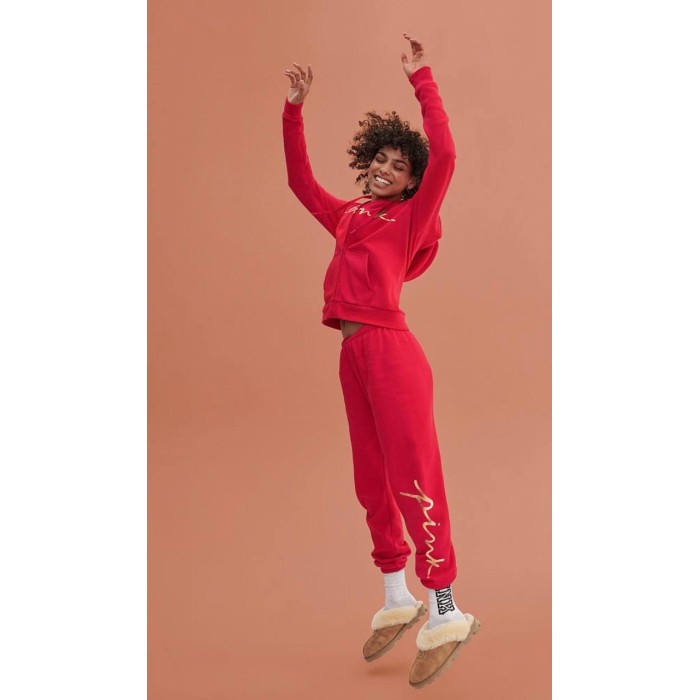 Спортивний костюм червоний Victoria's Secret Pink Sport Everyday Lounge